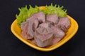Gurmet pork tongue snack Royalty Free Stock Photo
