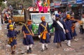 Guru Nanak Gurpurab procession going through Chandni Chawk in De