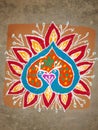 Guru Purnima, Kartik Purnima & Sharad Purnima Rangoli Design & Diwali Lakshmi devi pada pooja rangoli design.