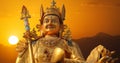 Guru Rinpoche Royalty Free Stock Photo