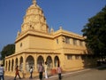 GURUDEV DATTA TEMPLE DEVGAD NEWASA Royalty Free Stock Photo