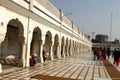 Gurudwara Bangla Sahib, New Delhi, India Royalty Free Stock Photo