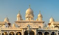 Gurudwara Guru Ka Taal, a historical Sikh pilgrimage place near Sikandra in Agra, India Royalty Free Stock Photo