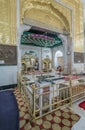 Gurudwara Intirioar of Guru Govind singhÃÂ´s birthplace Patana Royalty Free Stock Photo