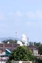 Gurudwara temple in Indian street