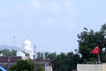 Gurudwara temple in Indian street