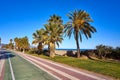 Gurugu beach in Grao de Castellon Spain Royalty Free Stock Photo