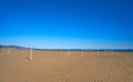 Gurugu beach in Grao de Castellon Spain Royalty Free Stock Photo