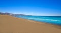 Gurugu beach in Grao de Castellon Spain Royalty Free Stock Photo