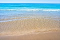 Gurugu beach in Grao de Castellon Spain Royalty Free Stock Photo