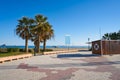 Gurugu beach in Grao de Castellon Spain Royalty Free Stock Photo