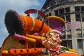 Guruji Talim Ganpati idol decoration during Ganpati visarjan festival. Anant chaturdashi Festival