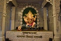 Guruji Talim Ganpati, Laxmi Road, Pune, Maharashtra. 3rd Manache Ganapati or pre-eminent Ganeshas idols