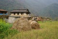 Gurung traditional  house from Pokhara Nepal Royalty Free Stock Photo