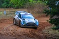 EKO Acropolis Rally of Gods 2021, FORD FIESTA WRC Royalty Free Stock Photo