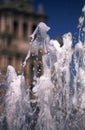 The gush of water of a fountain Royalty Free Stock Photo