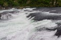 Gushing waters of the Rhine falls Royalty Free Stock Photo