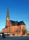 Gustav Adolf Church in Helsingborg, Sweden Royalty Free Stock Photo