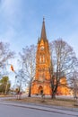 Gustav Adolf church in Sundsvall, Sweden Royalty Free Stock Photo