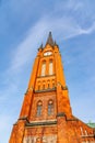 Gustav Adolf church in Sundsvall, Sweden Royalty Free Stock Photo