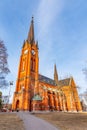 Gustav Adolf church in Sundsvall, Sweden Royalty Free Stock Photo