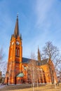 Gustav Adolf church in Sundsvall, Sweden Royalty Free Stock Photo