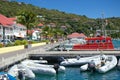 Gustavia port, St Barths Royalty Free Stock Photo