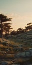 Gusty Scenery: Tonalist Seascapes With Photorealistic Rendering