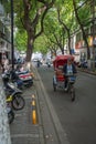 Treelined Pishi Street, Gusu District Royalty Free Stock Photo