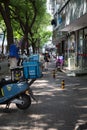 Pishi Street, Gusu District, Suzhou, China. Royalty Free Stock Photo