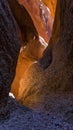 `The Gut`  Echidna Chasm in the Bungle Bungles World Heritage Listed Purnululu National Park, Western Australia Royalty Free Stock Photo