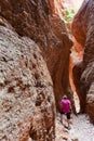 `The Gut` Echidna Chasm in the Bungle Bungles World Heritage Listed Purnululu National Park, Western Australia
