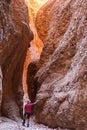 `The Gut` Echidna Chasm in the Bungle Bungles World Heritage Listed Purnululu National Park, Western Australia