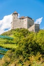 Gutenberg castle in Balzers Royalty Free Stock Photo