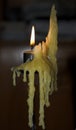 Gutter Candles Royalty Free Stock Photo