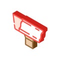 gutters and downspouts isometric icon vector illustration Royalty Free Stock Photo