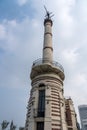 Gutzlaff Signal Tower on The Bund in Shanghai