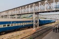 GUWAHATI, INDIA - JANUARY 31, 2017: View of Guwahati railway station, Assam state, Ind