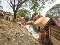 Guwahati, India - March 19, 2020: kamakhya temple visit at off season time, less crowded view of kamakhya temple.
