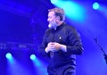 Guy Garvey and Elbow in performance at the Bristol Sounds Festival, Bristol, England. 29 June 2019 Royalty Free Stock Photo