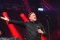 Guy Garvey of Elbow performs at the Bristol Sounds concert, Bristol, June 2019. Royalty Free Stock Photo