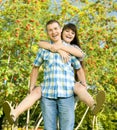 Guy and girl Royalty Free Stock Photo