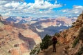 Backpacking in World's End State Park Royalty Free Stock Photo