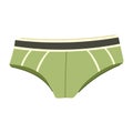 guy underwear men cartoon vector illustration Royalty Free Stock Photo