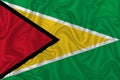 Guyana country flag Royalty Free Stock Photo