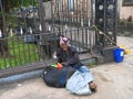 Guyana, Georgetown: A Homeless Man - Poor and Happy?