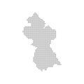 Guyana map dot polka dotted pixel particle. You will be able to see the new map layouts soon