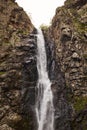 Gveleti Waterfall in Greater Caucasus Mountains in Georgia