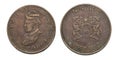 Gwalior Princely State 1/4 Anna or One Quarter Anna Coin