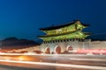 Gwanghwamun Gate at Night